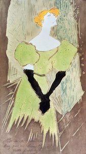 Yvette Guilbert, Music-Hall Zangeres, 1895